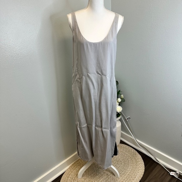 Ralph Lauren Reversible Gray Maxi Dress - Picture 2 of 9